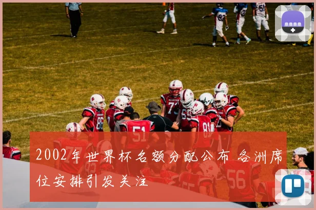 2002年世界杯名额分配公布 各洲席位安排引发关注